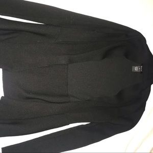 Basic black cardigan